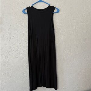 Time and Tru Black Midi Dress